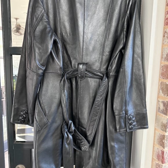 Preston & York Women Soft Genuine Lamb Skin Leather Jacket Black, size M - Picture 4 of 11